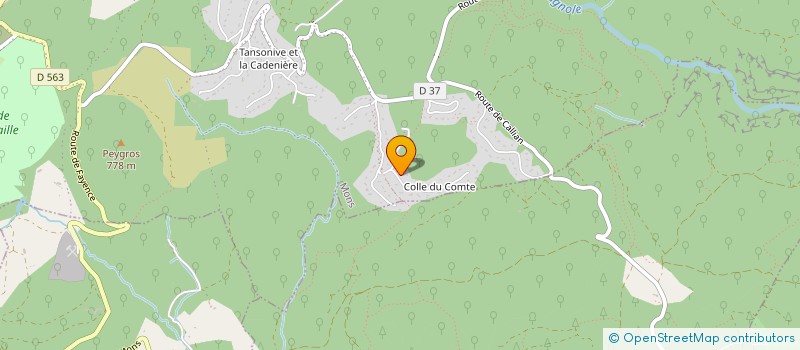 localisation de l'entreprise TERRA NATURE à CAGNES-SUR-MER