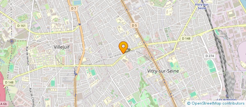 localisation de l'entreprise TERRA NOSTRA à VITRY-SUR-SEINE