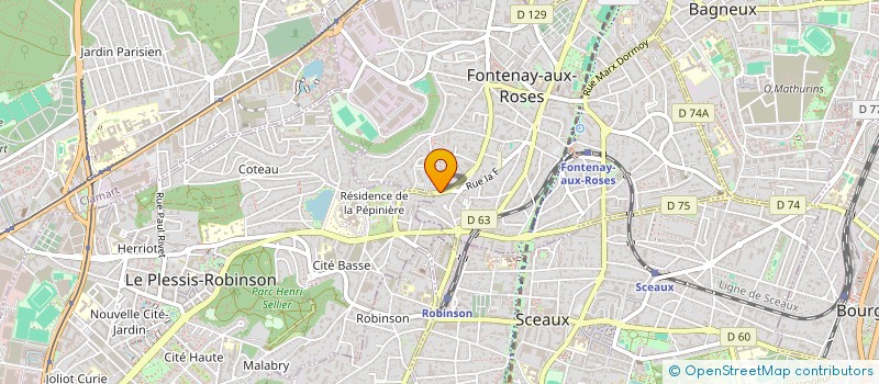 localisation de l'entreprise TERRA NOSTRA à FONTENAY-AUX-ROSES