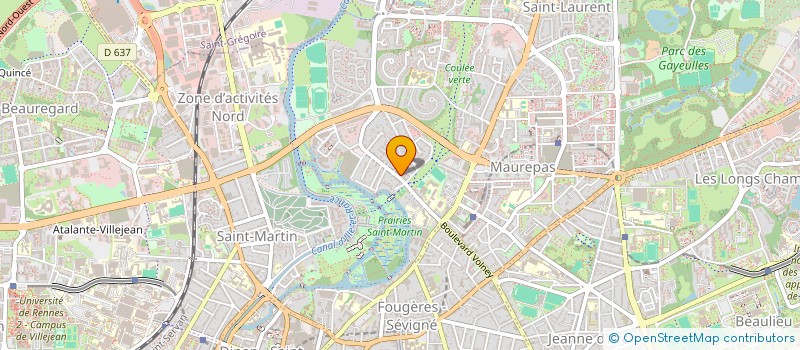 localisation de l'entreprise TERRA NOSTRA OUEST à RENNES