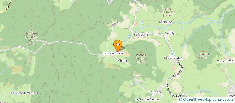 localisation de l'entreprise TERRA NOVA  MONTMELARD