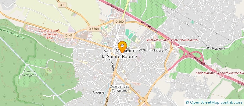 localisation de l'entreprise TERRA NOVA 83 RENOVATION à SAINT-MAXIMIN-LA-SAINTE-BAUME