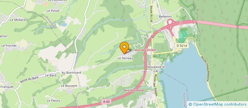 localisation de l'entreprise TERRA NOVA  NOVALAISE