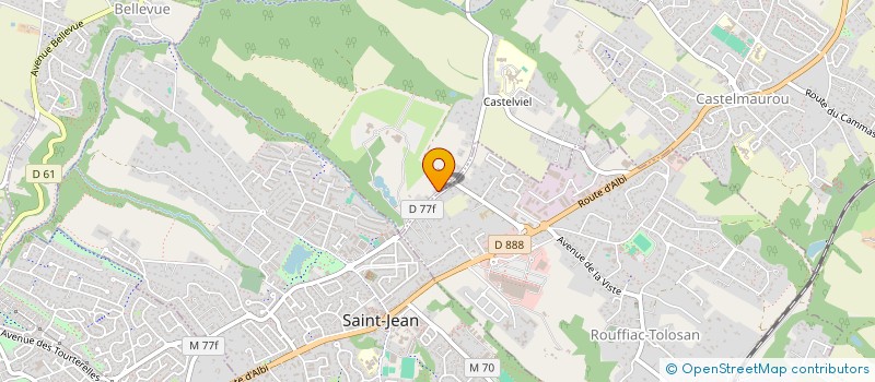 localisation de l'entreprise TERRA NOVA TP  CASTELMAUROU