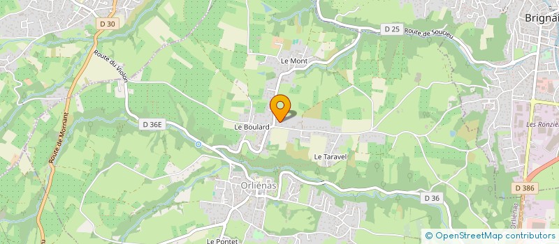 localisation de l'entreprise TERRA NOVISSIMA  ORLIENAS