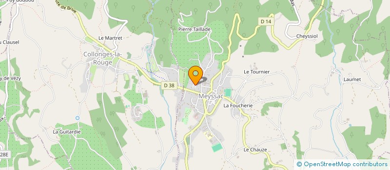 localisation de l'entreprise TERRA OCCITANA à MEYSSAC