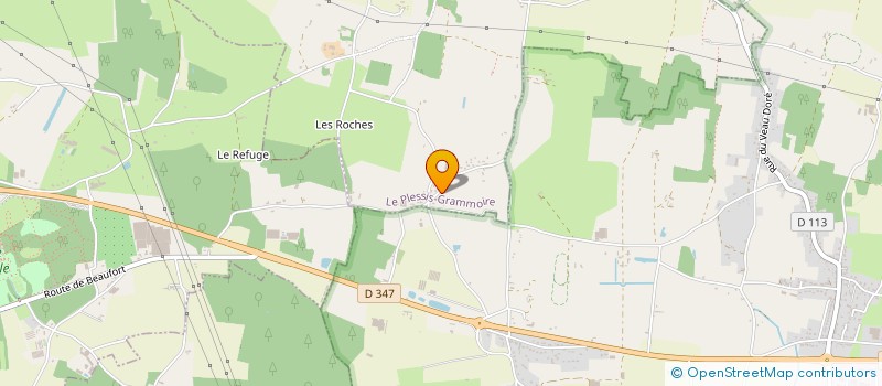 localisation de l'entreprise TERRA PANEM  BEAUCOUZE