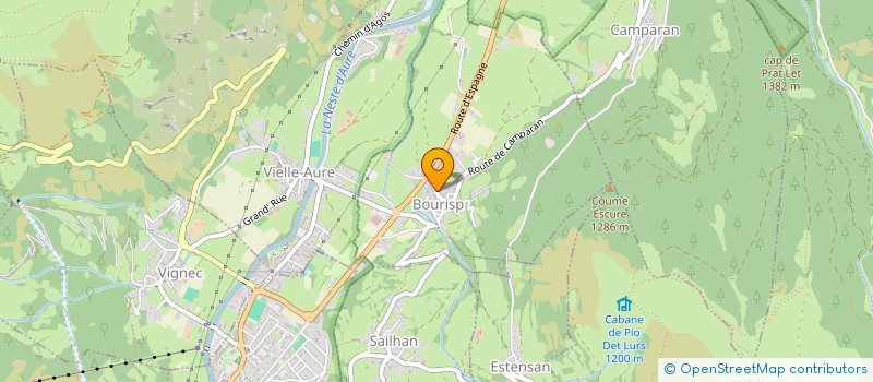 localisation de l'entreprise TERRA PYRENEA  BOURISP