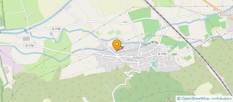 localisation de l'entreprise TERRA RECYCLAGE  ALLEINS