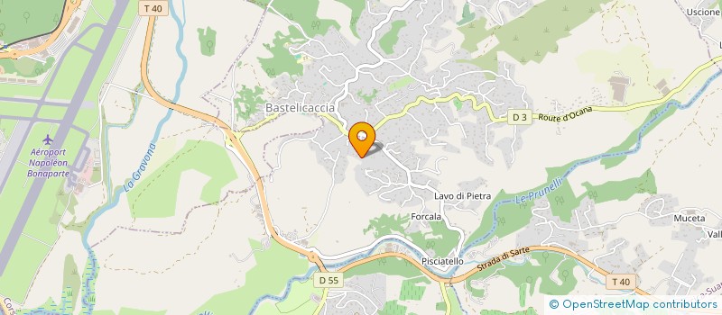 localisation de l'entreprise TERRA ROSSA IMMOBILIER à BASTELICACCIA