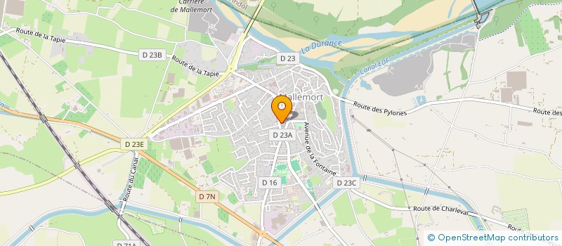 localisation de l'entreprise TERRA'S PROMOTION  MALLEMORT