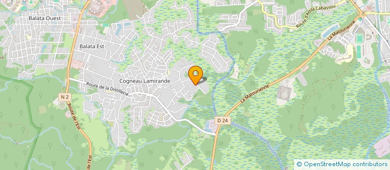localisation de l'entreprise TERRA TP  MATOURY