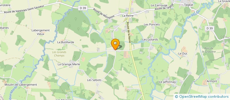 localisation de l'entreprise TERRA-TRAC à VARENNES-SAINT-SAUVEUR