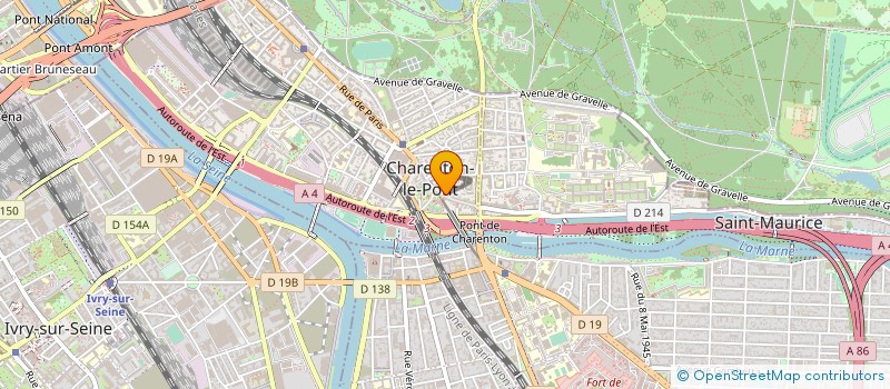 localisation de l'entreprise TERRA TREMA PRODUCTION  CHARENTON-LE-PONT