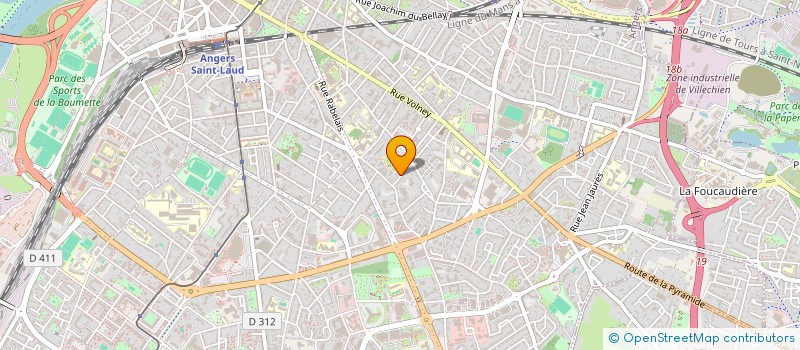 localisation de l'entreprise TERRA URBANIA à ANGERS