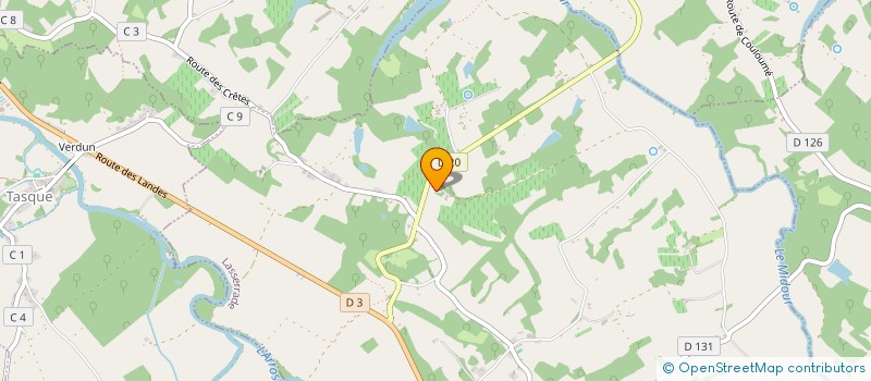 localisation de l'entreprise TERRA VASCONIA  LASSERRADE