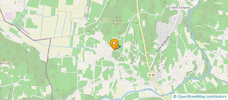 localisation de l'entreprise TERRA VENTURE  SUZE-LA-ROUSSE