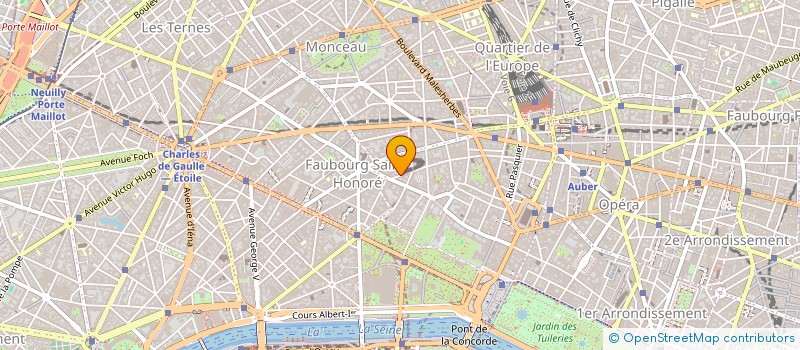 localisation de l'entreprise TERRA VERDE CAPITAL  PARIS