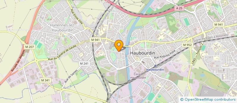 localisation de l'entreprise TERRA VERDE INT à HAUBOURDIN