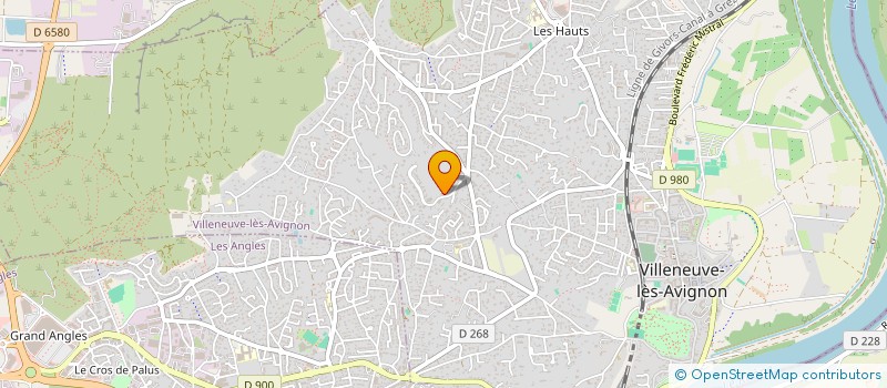 localisation de l'entreprise TERRA VESTRA PROJETS  VILLENEUVE-LES-AVIGNON