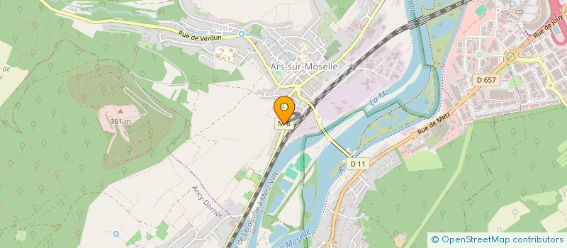 localisation de l'entreprise TERRA VINUM  ARS-SUR-MOSELLE