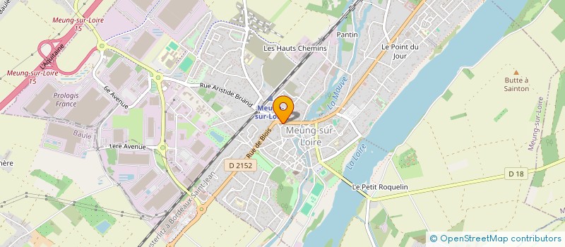 localisation de l'entreprise TERRA VITALIS à MEUNG-SUR-LOIRE