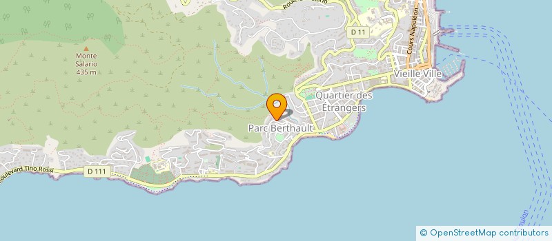 localisation de l'entreprise TERRA VOX à AJACCIO