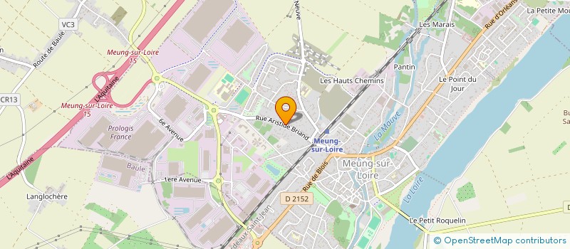 localisation de l'entreprise TERRABEILLE à MEUNG-SUR-LOIRE
