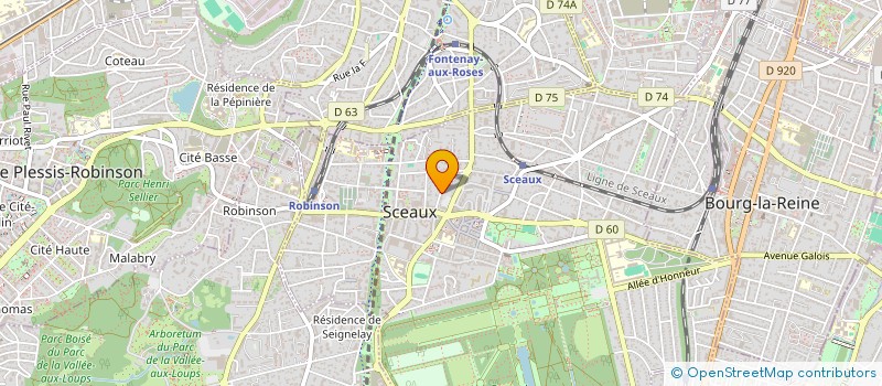 localisation de l'entreprise TERRABELLE 6 à SCEAUX