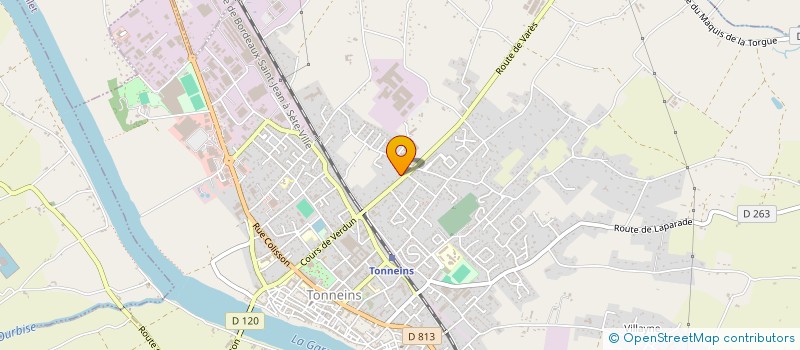 localisation de l'entreprise TERRABIOS  TONNEINS