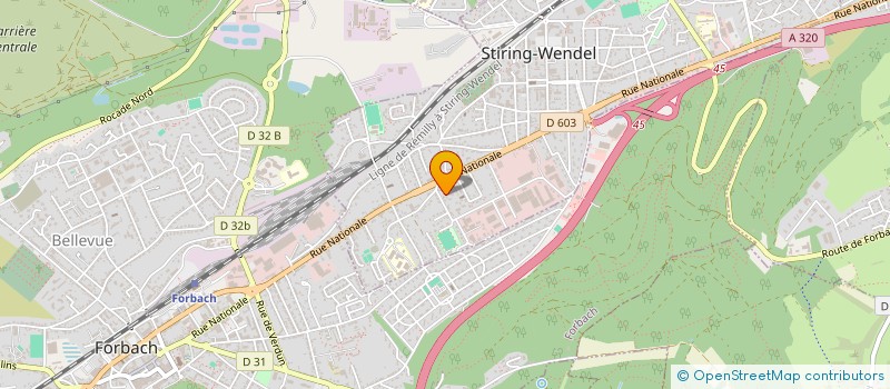 localisation de l'entreprise TERRABOAT  STIRING-WENDEL