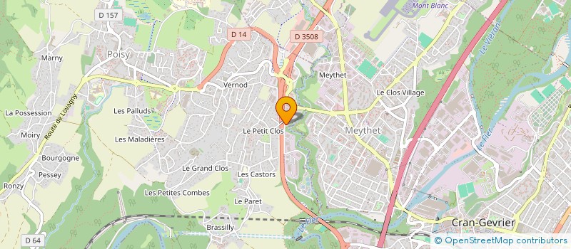 localisation de l'entreprise TERRABOIS  POISY