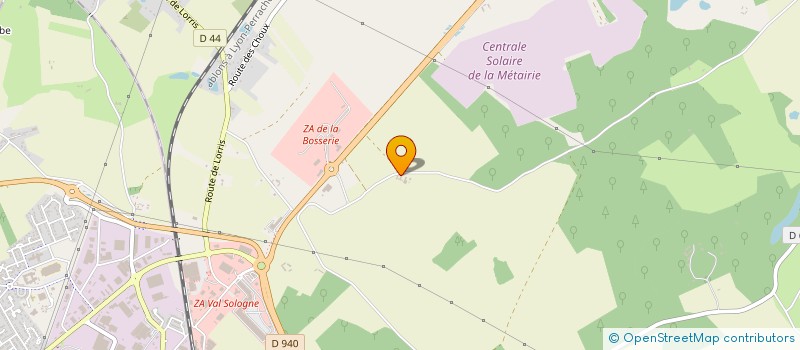 localisation de l'entreprise TERRABYTE  GIEN