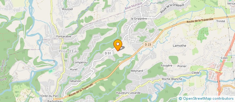 localisation de l'entreprise TERRAC CORPORATION à PETIT-BOURG