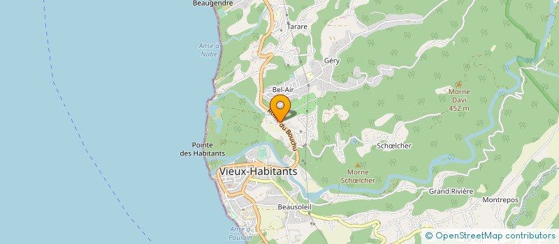 localisation de l'entreprise TERRACAFE à VIEUX HABITANTS