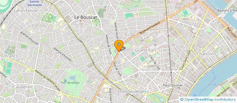 localisation de l'entreprise TERRACIA  BORDEAUX