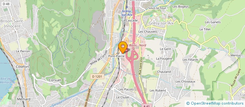 localisation de l'entreprise TERRACOTTA  GRESY-SUR-AIX