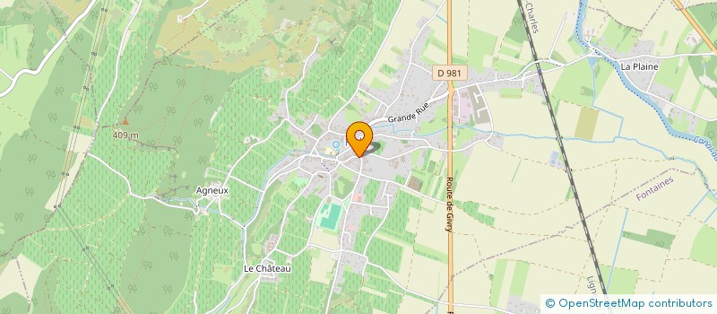 localisation de l'entreprise TERRACOTTA  RULLY