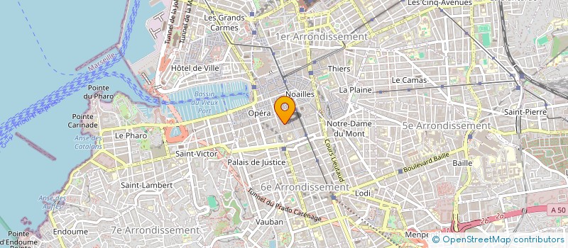 localisation de l'entreprise TERRACOTTA AVOCATS  MARSEILLE