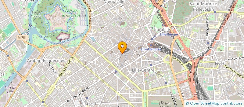 localisation de l'entreprise TERRACOTTA-CONSEIL à LILLE