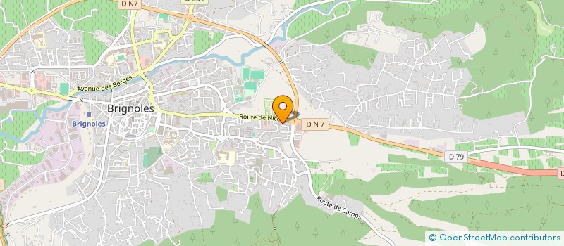 localisation de l'entreprise TERRACULTURE à BRIGNOLES