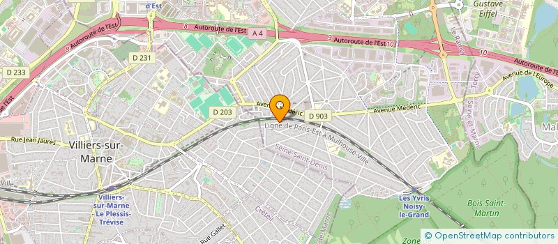 localisation de l'entreprise TERRACYCLES à NOISY-LE-GRAND