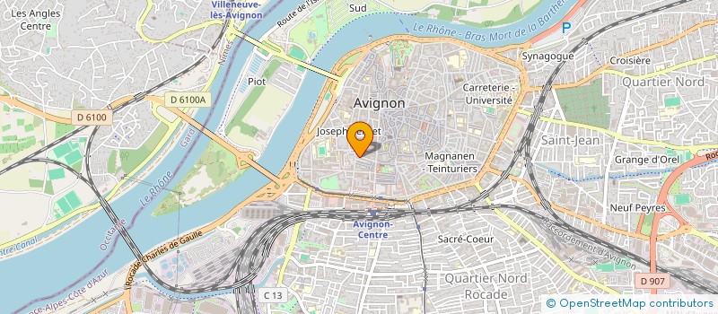 localisation de l'entreprise TERRADN à AVIGNON