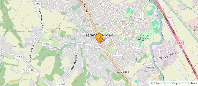 localisation de l'entreprise TERRADOREE1 à CASTANET-TOLOSAN