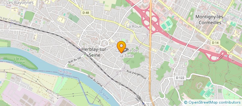 localisation de l'entreprise TERRAE NOVAE  HERBLAY-SUR-SEINE