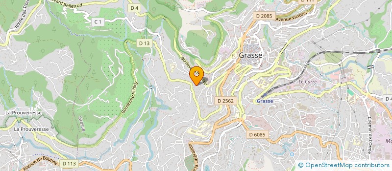 localisation de l'entreprise TERRAFOLIA à GRASSE
