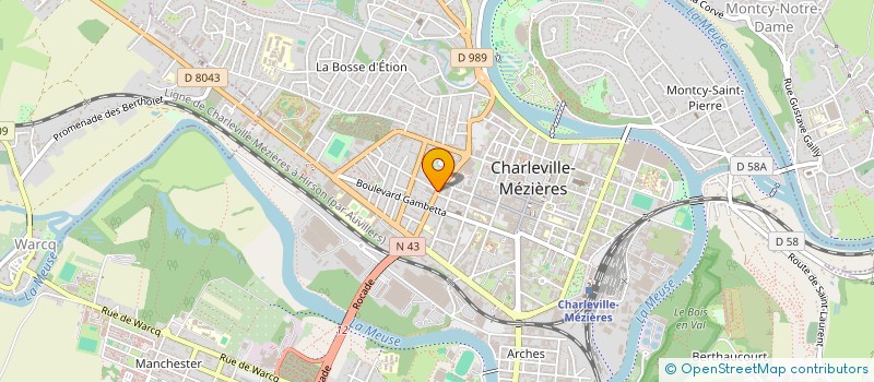 localisation de l'entreprise TERRAFUTURIS  CHARLEVILLE-MEZIERES