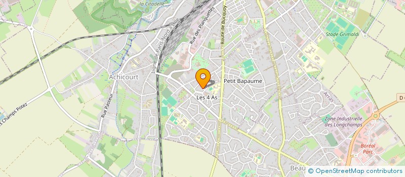 localisation de l'entreprise TERRAGNE  ACHICOURT