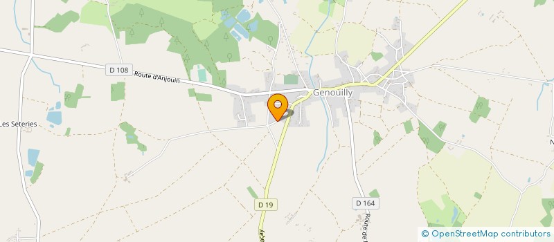 localisation de l'entreprise TERRAGRO APPROS à GENOUILLY
