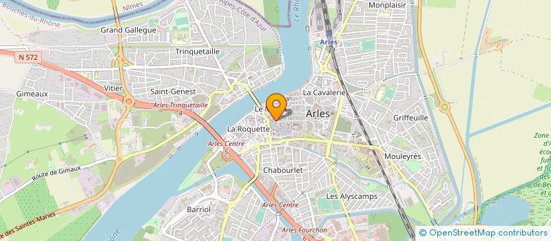 localisation de l'entreprise TERRAILLES ET FAIENCES MIDI à ARLES